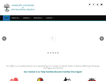 Tablet Screenshot of communitycounseling.net